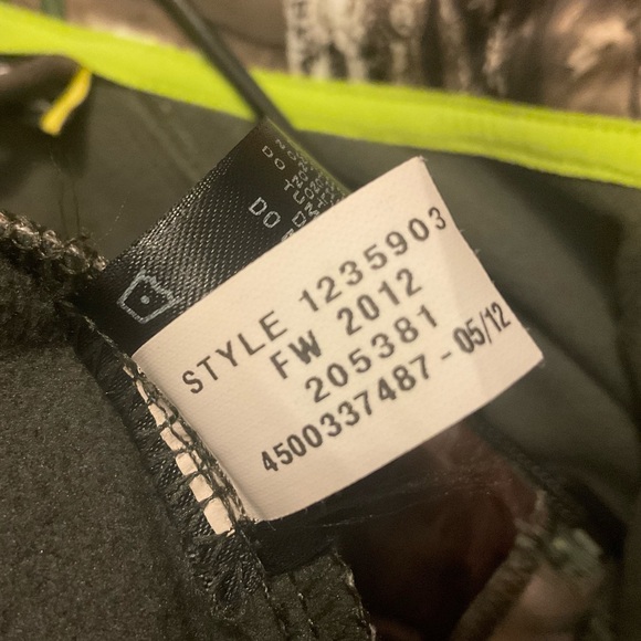 Under Armor Scent Control Soft Shell Fleece Lined Camouflage Zipper Jacket! - Picture 10 of 10